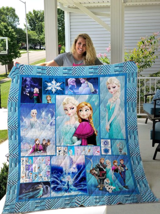 Buy Frozen Fabric 3D Quilt Blanket & Quilt Bedding Set