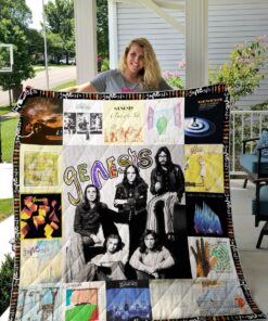 Buy Genesis Albums Cover Poster Quilt Blanket & Quilt Bedding Set