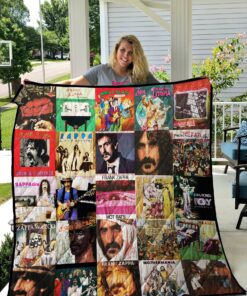 Buy Frank Zappa Quilt Blanket & Quilt Bedding Set - Meteew