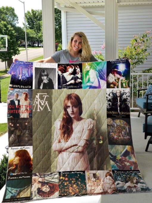 Buy Florence And The Machine Albums Quilt Blanket & Quilt Bedding Set For Fans Ver 17