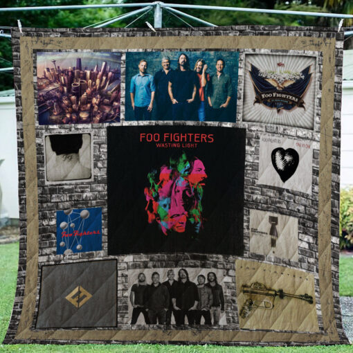 Buy Foo Fighters Quilt Blanket & Quilt Bedding Set For Fans