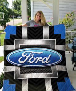 Buy Ford Auto Logo Quilt Blanket & Quilt Bedding Set