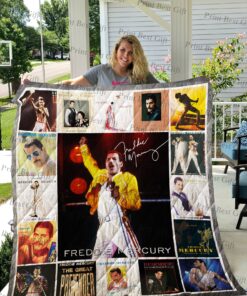 Buy Freddie Mercury Albums Cover Poster Quilt Blanket & Quilt Bedding Set Ver 2