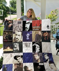 Buy George Michael Quilt Blanket & Quilt Bedding Set - Meteew