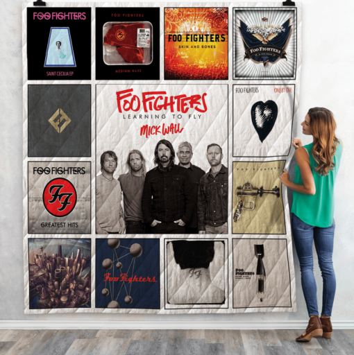 Buy Foo Fighters Albums Quilt Blanket & Quilt Bedding Set