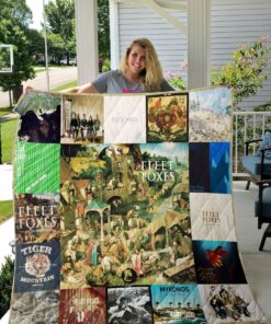 Buy Fleet Foxes Albums Quilt Blanket & Quilt Bedding Set For Fans Ver 17