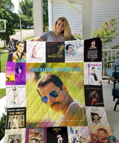 Buy Freddie Mercury Albums Quilt Blanket & Quilt Bedding Set For Fans Ver 17