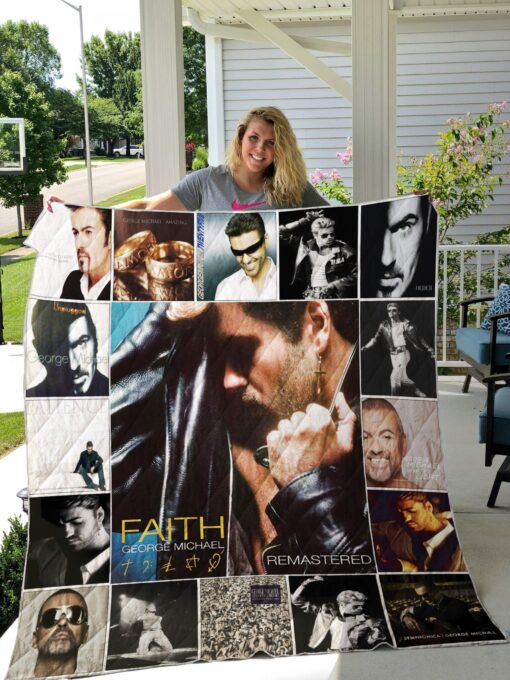 Buy George Michael Quilt Blanket & Quilt Bedding Set 01081