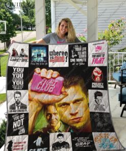 Buy Fight Club T-Shirt Quilt Blanket & Quilt Bedding Set Ver17