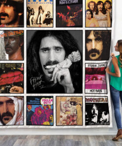 Buy Frank Zappa Quilt Blanket & Quilt Bedding Set For Fans 01