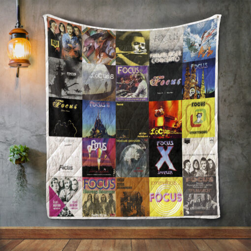 Buy Focus Album Covers Quilt Blanket & Quilt Bedding Set