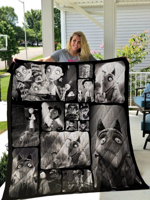 Buy Frankenweenie Quilt Blanket & Quilt Bedding Set For Fans - Meteew