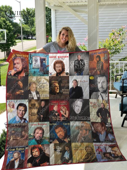 Buy Gene Watson Albums Quilt Blanket & Quilt Bedding Set For Fans Ver 25