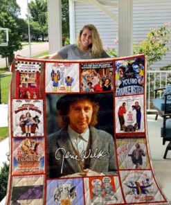 Buy Gene Wilder Quilt Blanket & Quilt Bedding Set 01