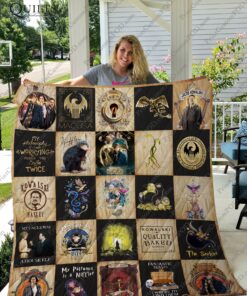 Buy Ffantastic Beasts And Where To Find Them T-Shirt Quilt Blanket & Quilt Bedding Set Ver25