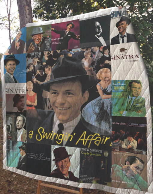 Buy Frank Sinatra Quilt Blanket & Quilt Bedding Set - Meteew