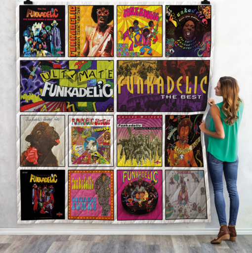 Buy Funkadelic Compilation Albums Quilt Blanket & Quilt Bedding Set 01