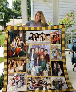 Buy Friends Tv Show Quilt Blanket & Quilt Bedding Set - Meteew