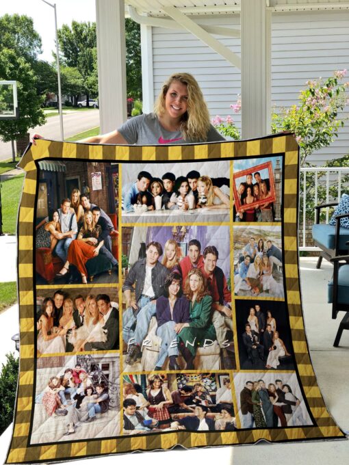 Buy Friends Tv Show Quilt Blanket & Quilt Bedding Set - Meteew