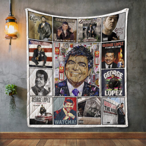 Buy George Lopez Quilt Blanket & Quilt Bedding Set