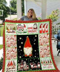 Buy Gnomes Christmas Quilt Blanket & Quilt Bedding Set