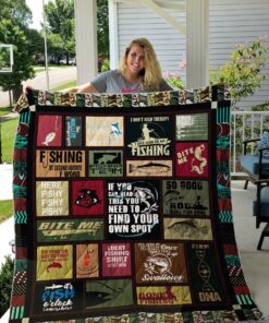 Buy Gone Fishing You Need To Find Your Own Spot Quilt Blanket & Quilt Bedding Set Great Customized Gifts For Birthday Christmas Thanksgiving Perfect Gifts For Fishing Lover