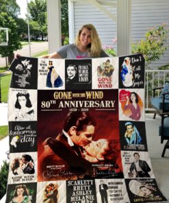 Buy Gone With The Wind 80Th Anniversary Quilt Blanket & Quilt Bedding Set For Fans Ver 17