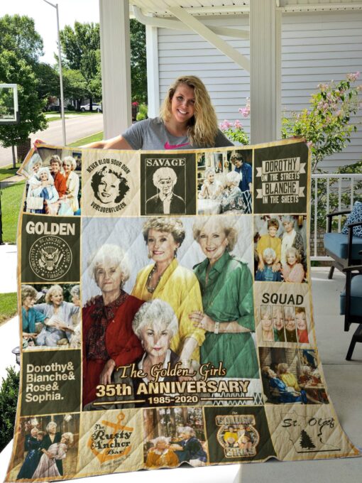 Buy Golden Girls Quilt Blanket & Quilt Bedding Set