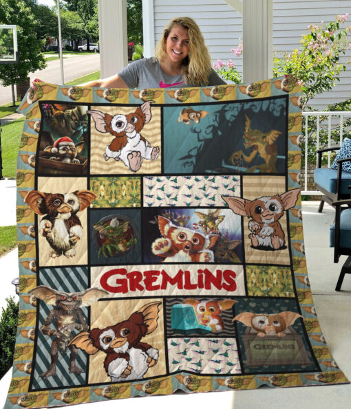 Buy Gizmo 3D Quilt Blanket & Quilt Bedding Set Gift For Fans Loves Gremlins