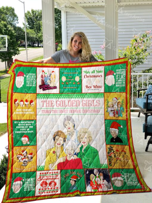 Buy Golden Girls Xmas Quilt Blanket & Quilt Bedding Set