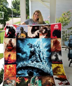 Buy Godzilla Quilt Blanket & Quilt Bedding Set 0563