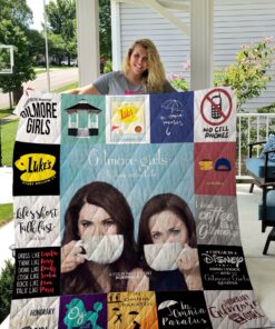 Buy Gilmore Girls Tshirt Quilt Blanket & Quilt Bedding Set 02