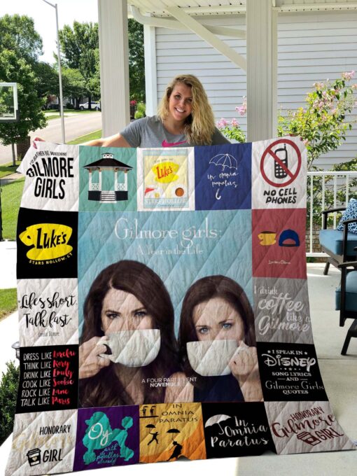 Buy Gilmore Girls Tshirt Quilt Blanket & Quilt Bedding Set 02