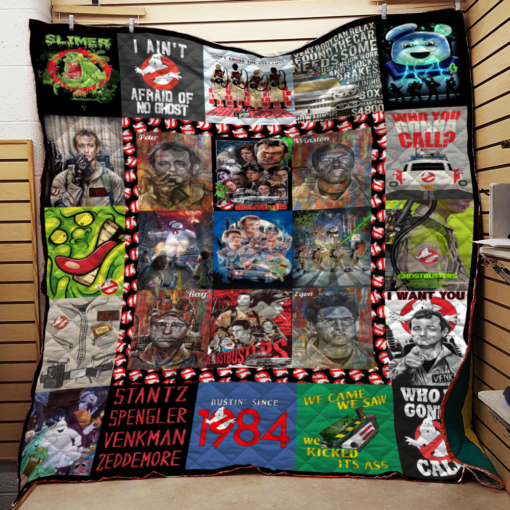 Buy Ghostbusters Collage Quilt Blanket & Quilt Bedding Set