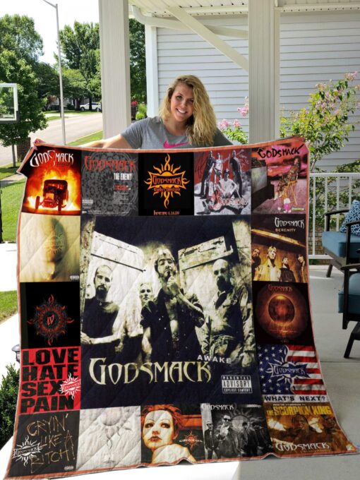 Buy Godsmack Albums Quilt Blanket & Quilt Bedding Set For Fans Ver 17