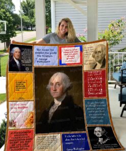 Buy George Washington Quilt Blanket & Quilt Bedding Set 01