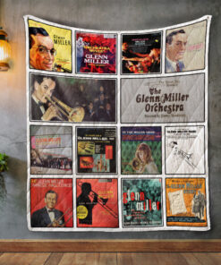 Buy Glenn Miller Album Covers Quilt Blanket & Quilt Bedding Set