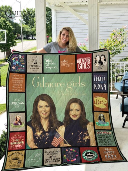 Buy Gilmore Girl Quilt Blanket & Quilt Bedding Set - Meteew