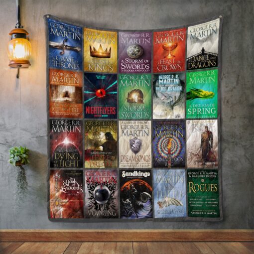 Buy George R. R. Martin Books Quilt Blanket & Quilt Bedding Set