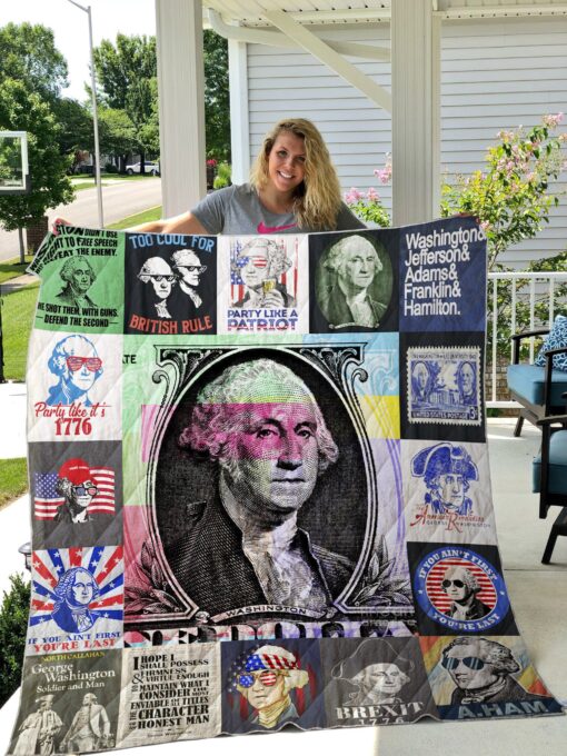 Buy George Washington Quilt Blanket & Quilt Bedding Set